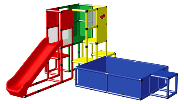 Play Tower with Big Ball Bath