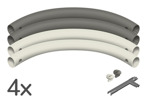 Curved Tube Set Home