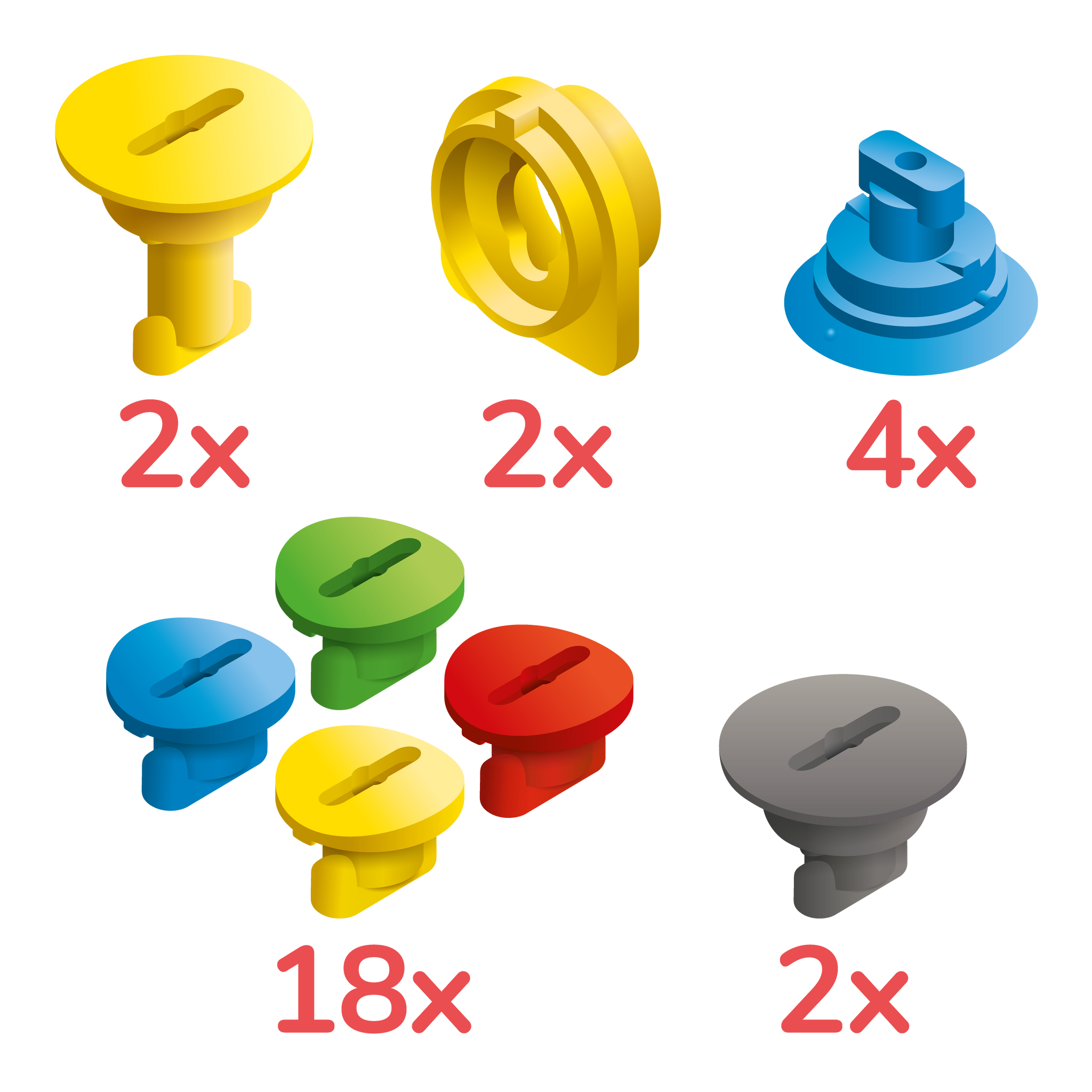 Modular Screw Modular Slide Screw Set – QUADRO