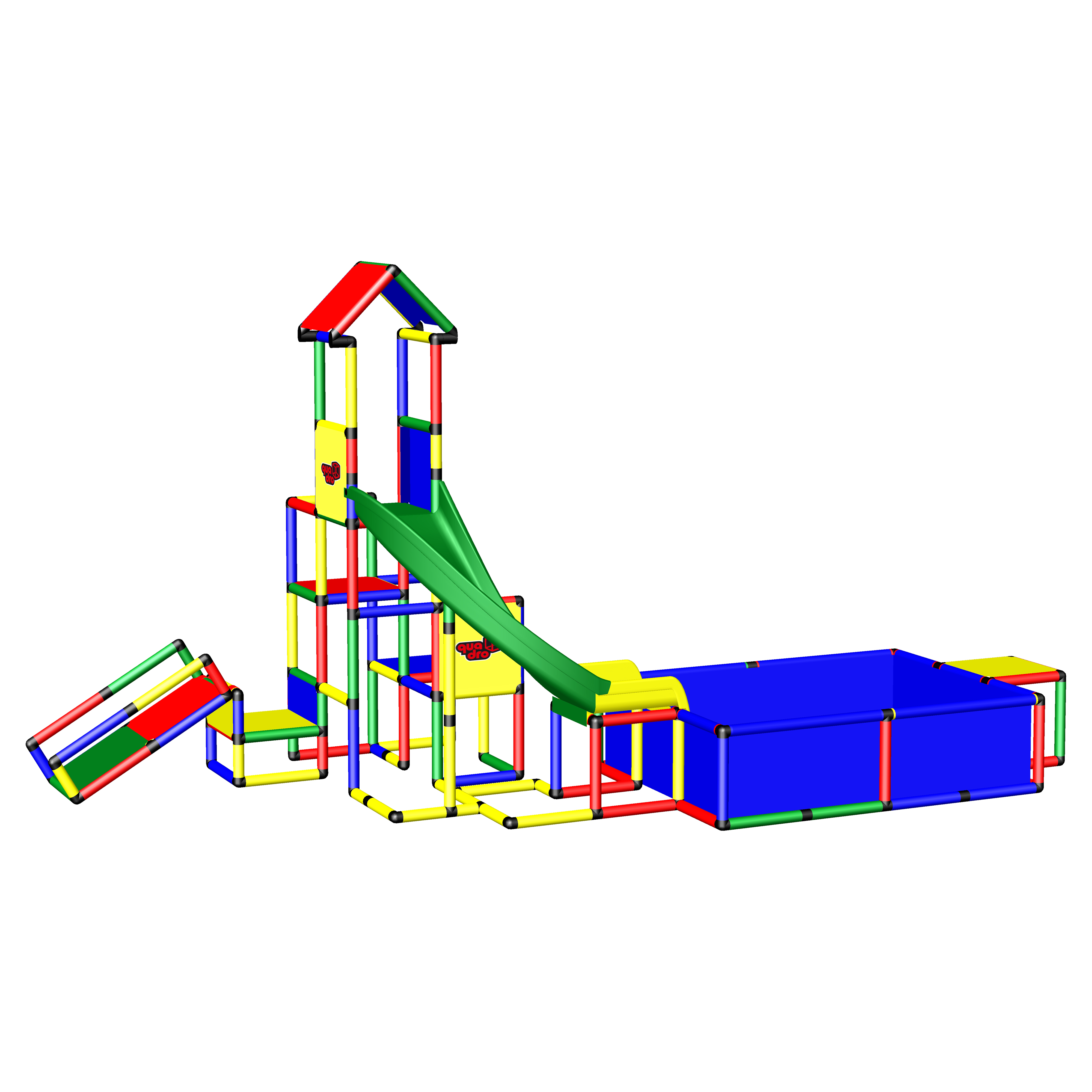 Jungle Gym for Kids - Climbing Pyramid – QUADRO