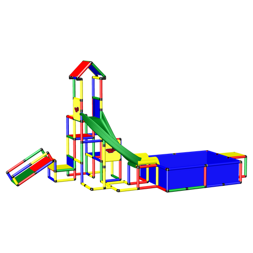 Upgrade Kit + Curved Slide + Pool L